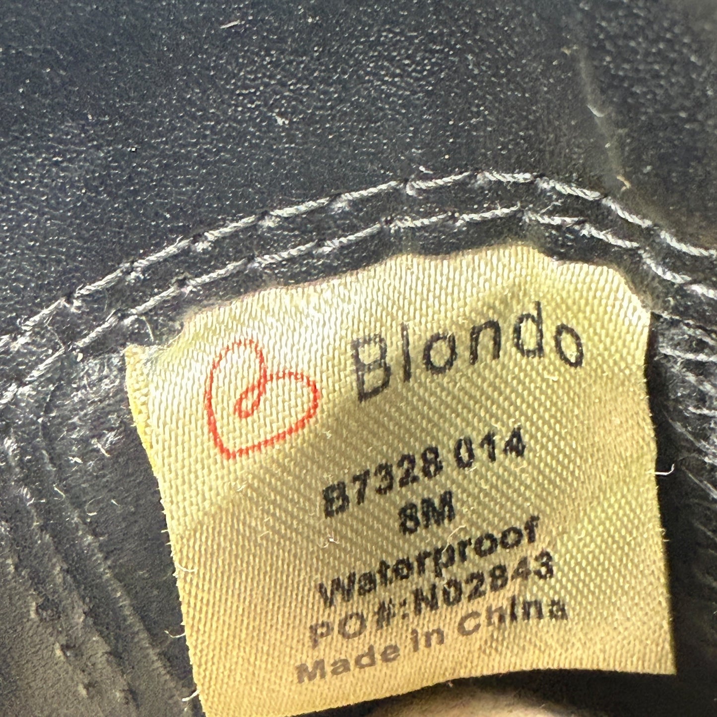 Dagger Waterproof Nubuck Leather D-Ring Hardware Detail Booties By Blondo In Black, Size: 8