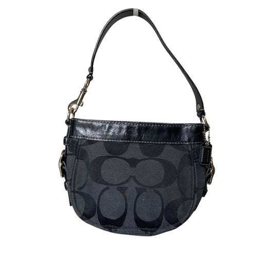 Handbag Designer By Coach In Black, Size:Small