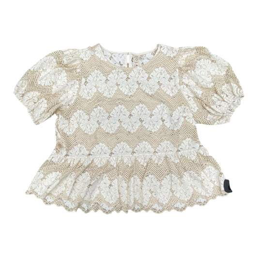 Top Ss By Dolan Left Coast In Beige, Size:Xl