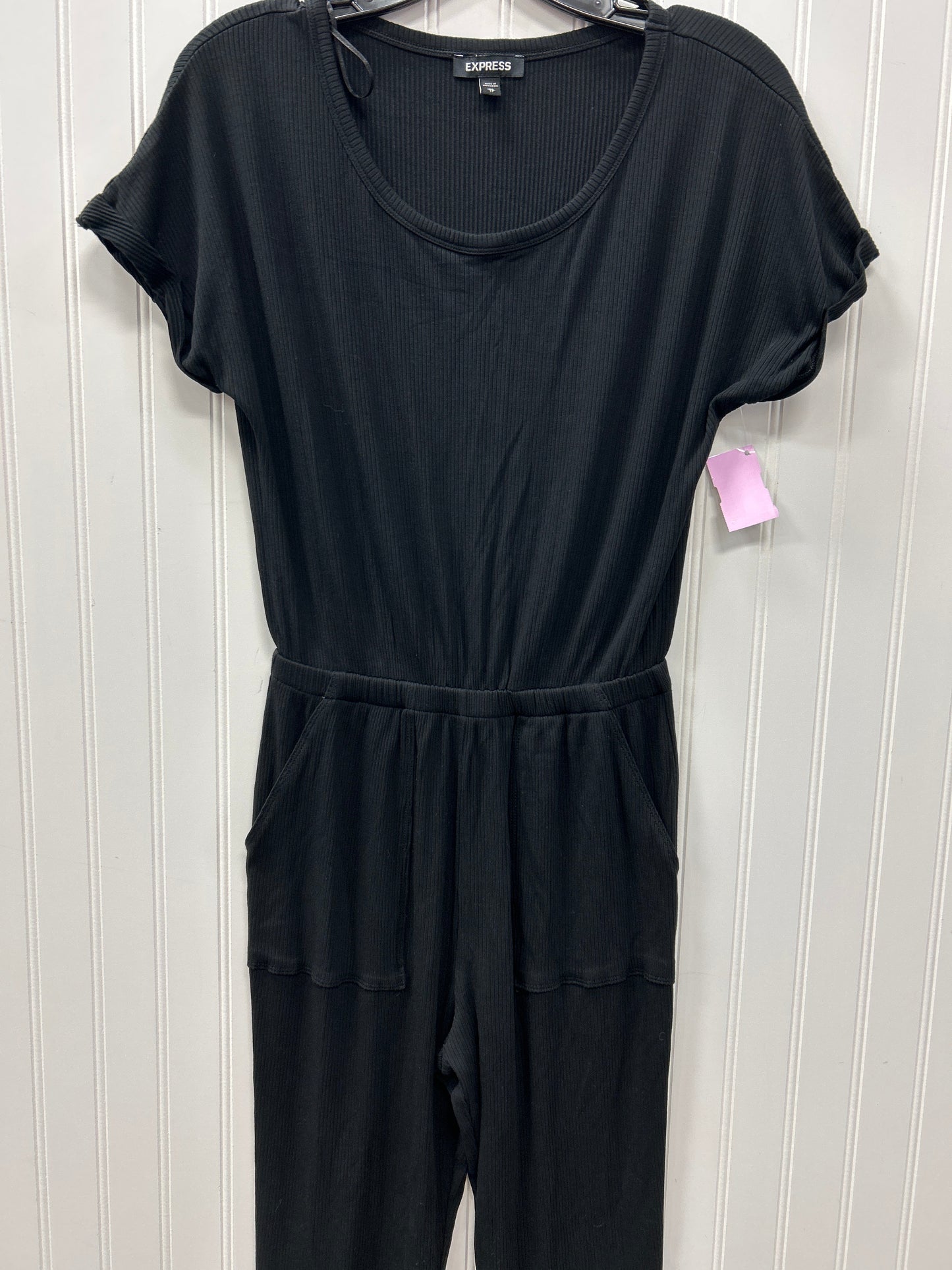 Jumpsuit By Express In Black, Size:Xs