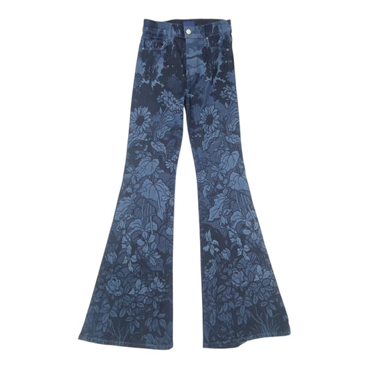 Jeans Flared By Mother In Blue, Size:0