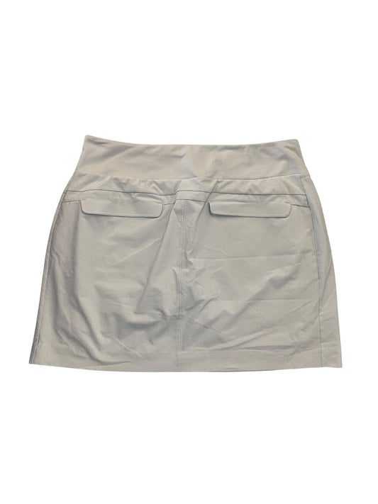 Athletic Skort By Athleta In Cream, Size:L