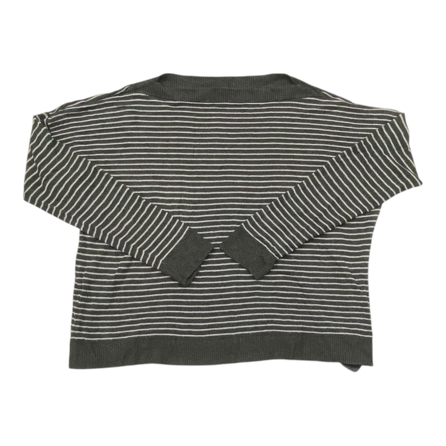 Sweater Designer By Eileen Fisher In Striped Pattern, Size:L