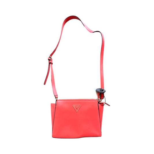 Handbag By Guess In Red, Size:Small