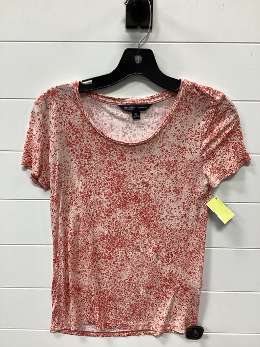 Top Ss By Simply Vera In Orange, Size:Xs