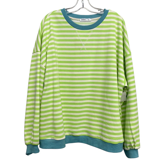 Top Ls By Ueu In Striped Pattern, Size:L