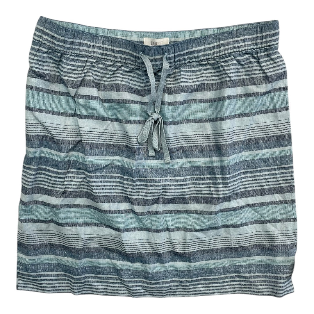 Skirt Mini & Short By Loft In Blue, Size:M