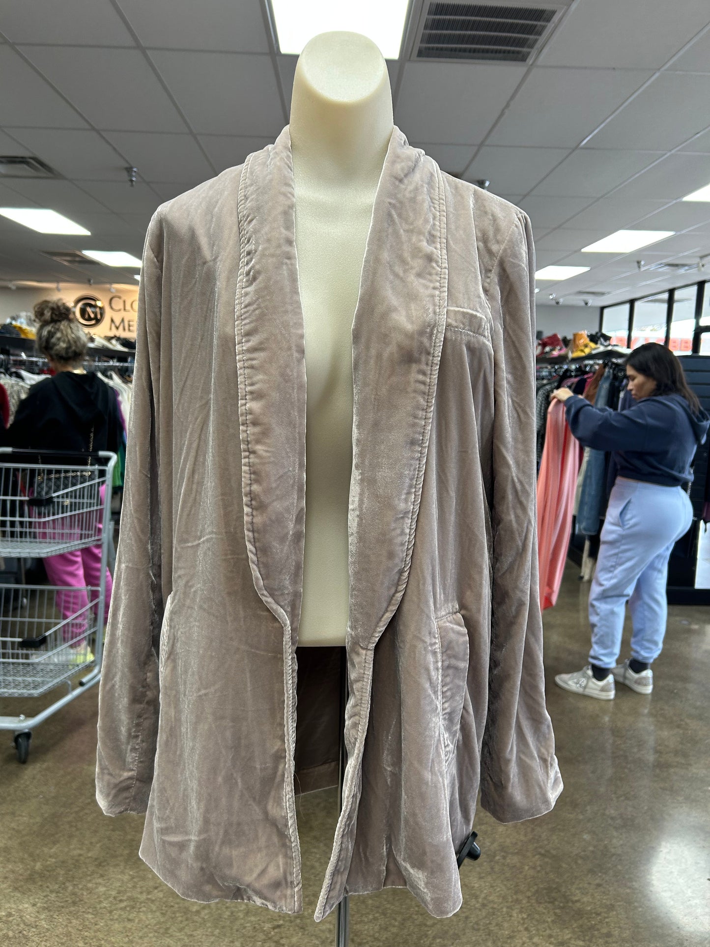 Blazer By Free People In Taupe, Size:S