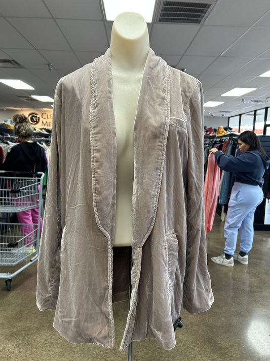 Blazer By Free People In Taupe, Size:S