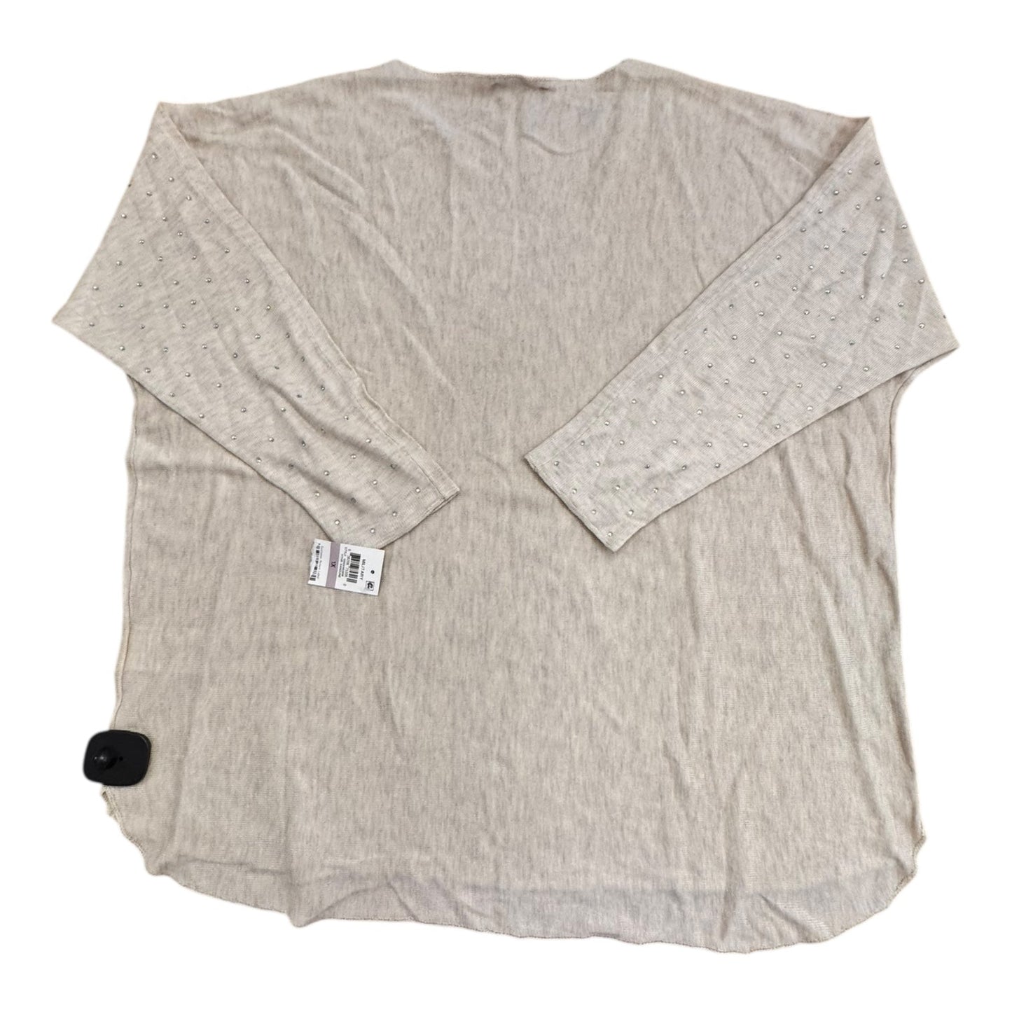 Sweater By Inc In Tan, Size:1X