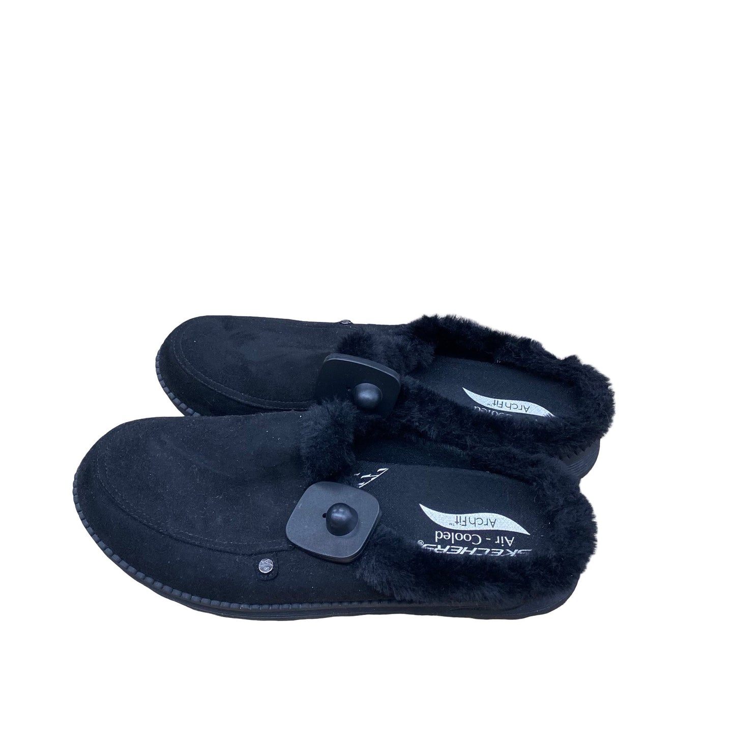 Shoes Flats By Skechers In Black, Size:11