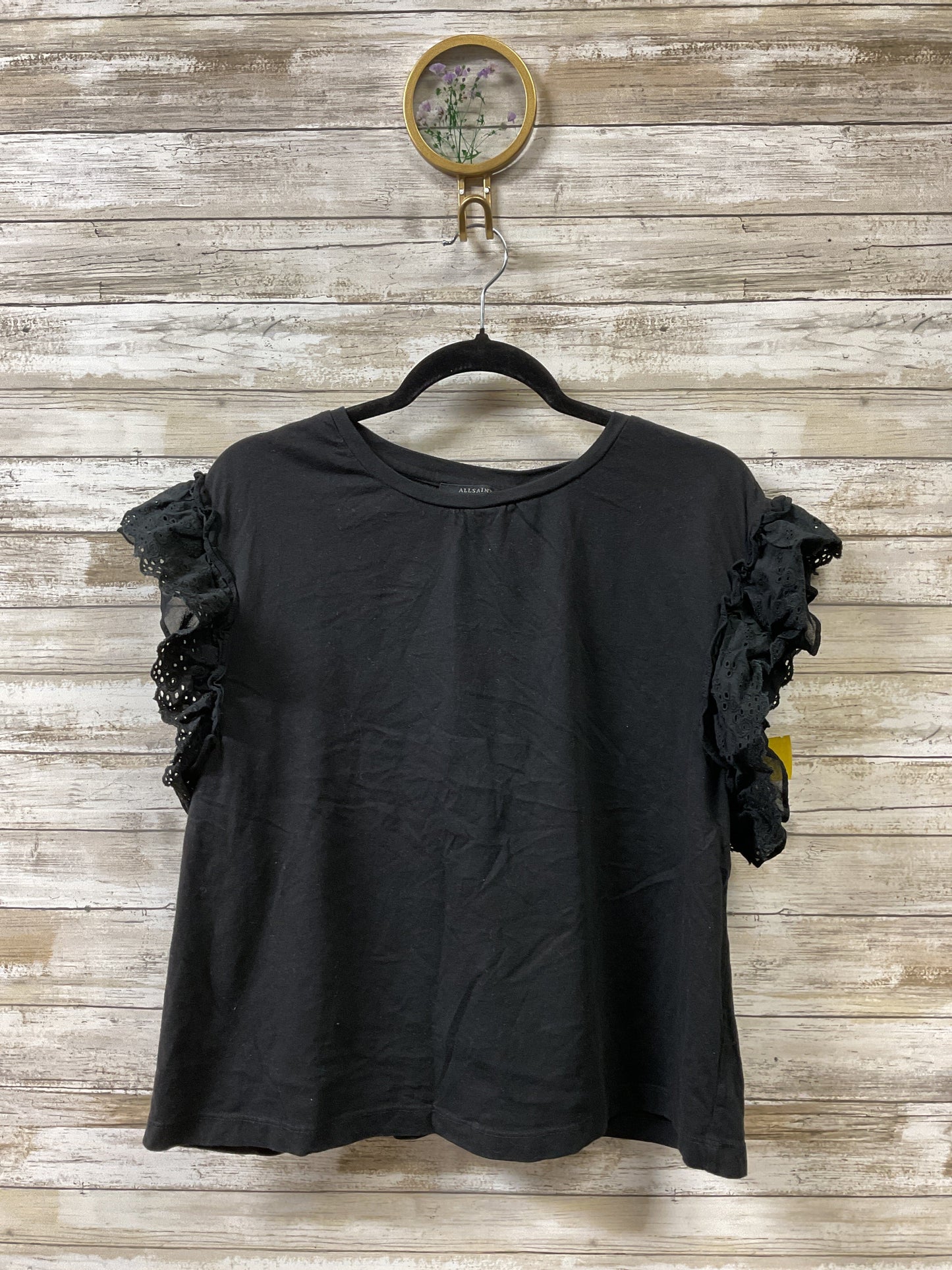 Top Ss Designer By All Saints In Black, Size:L