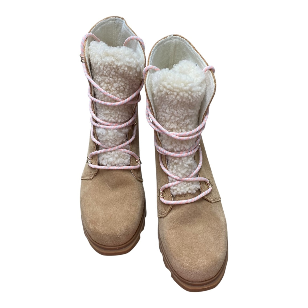 Boots Designer By Sorel In Brown & Cream, Size:10