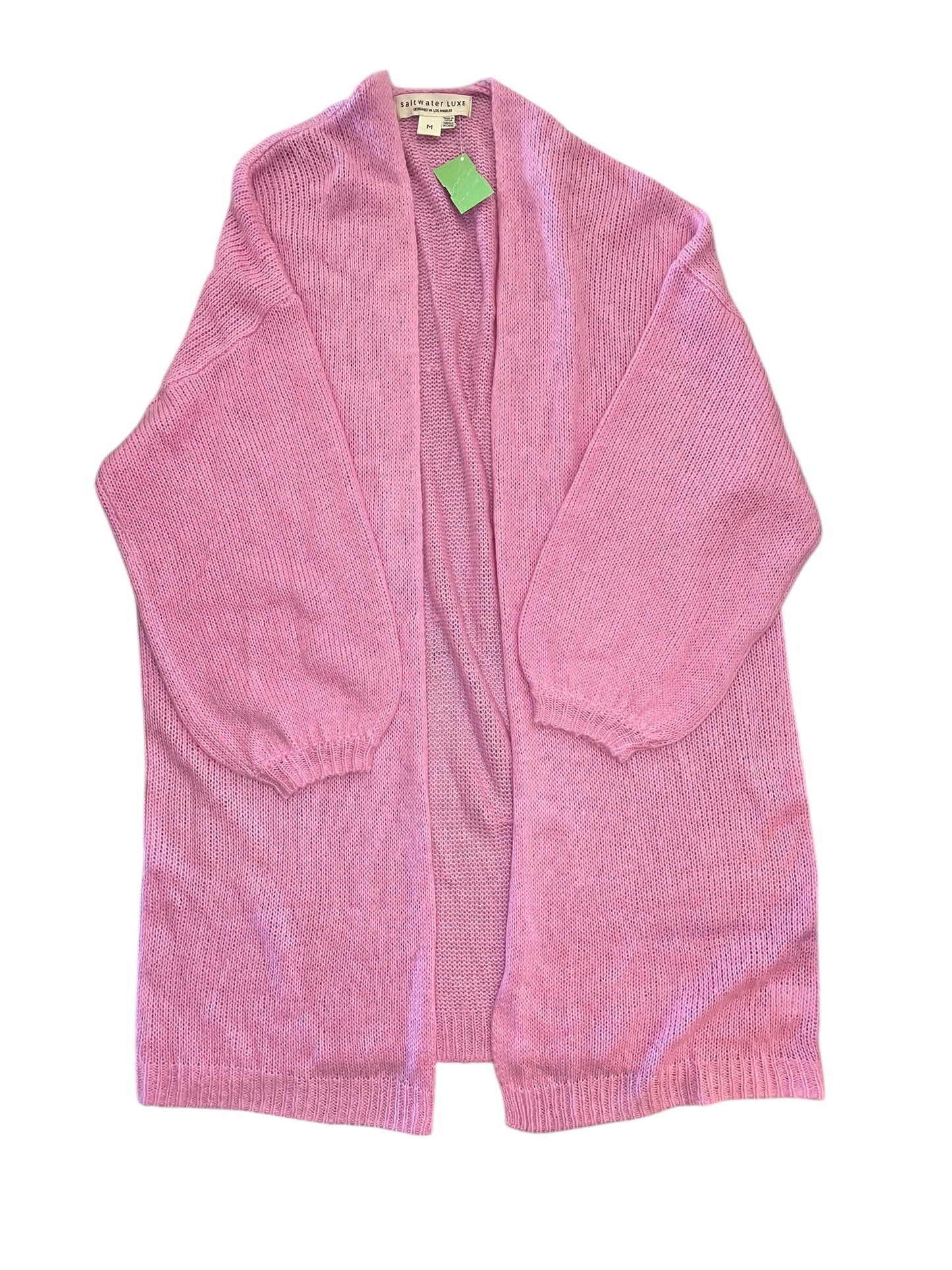 Cardigan By Saltwater Luxe In Pink, Size:M