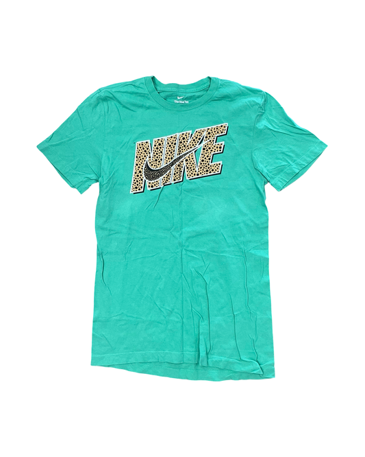 Athletic Top Ss By Nike In Green, Size:S