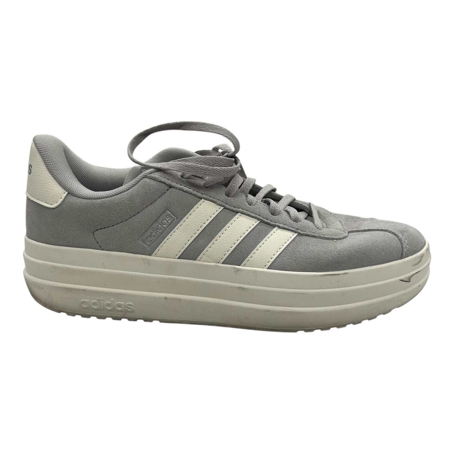 Shoes Sneakers Platform By Adidas In Grey, Size:9.5
