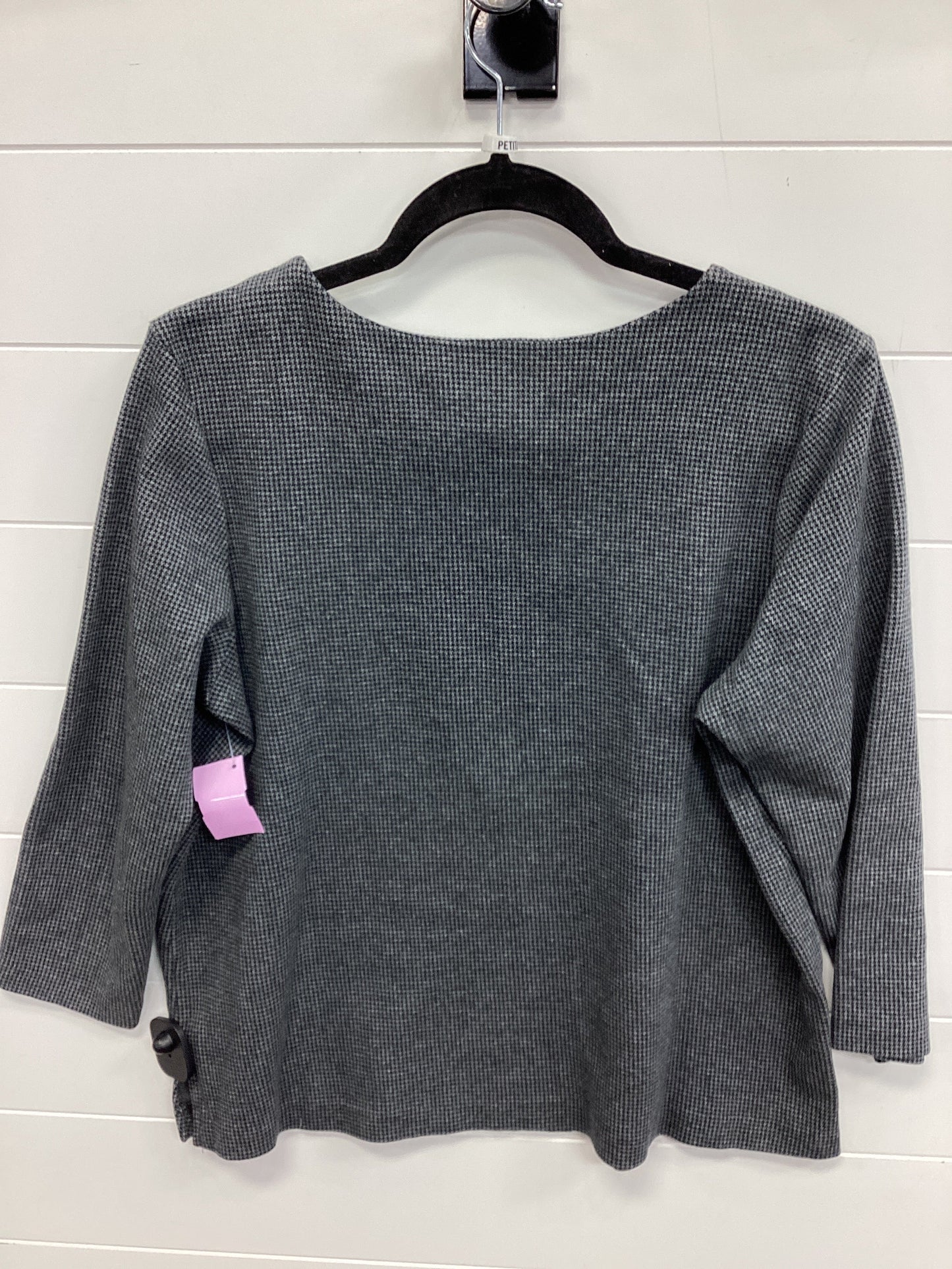 Top Ls By J. Jill In Grey, Size:M