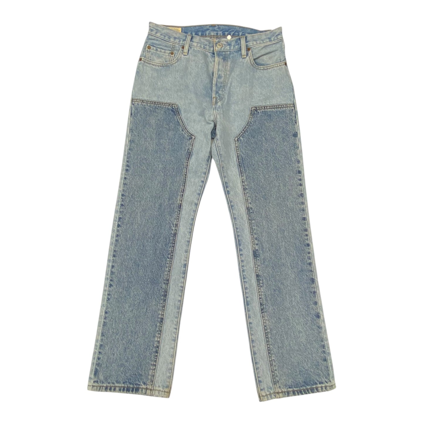 Jeans Straight By Levis In Blue, Size:8