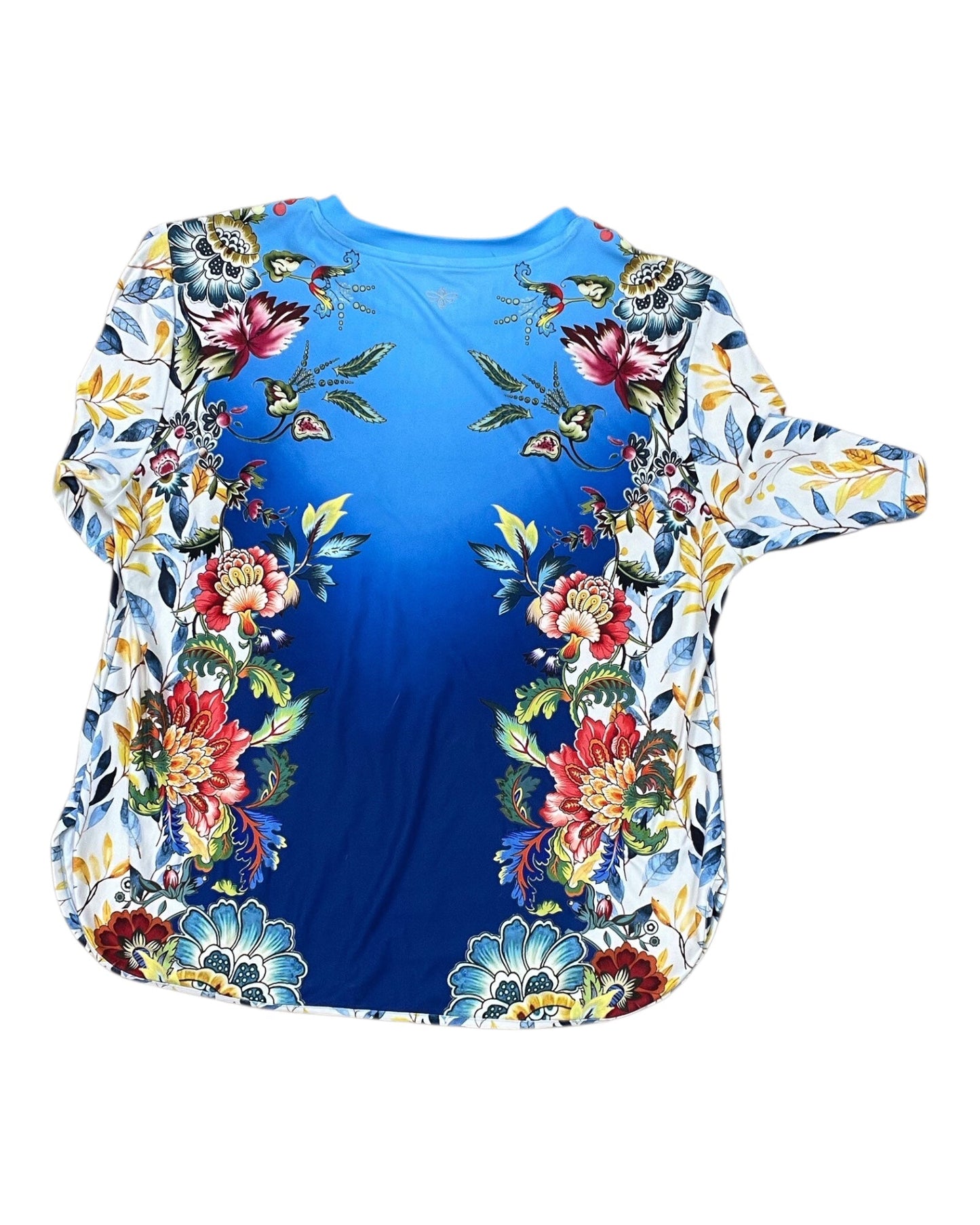 Top Ss By Johnny Was In Blue, Size:S