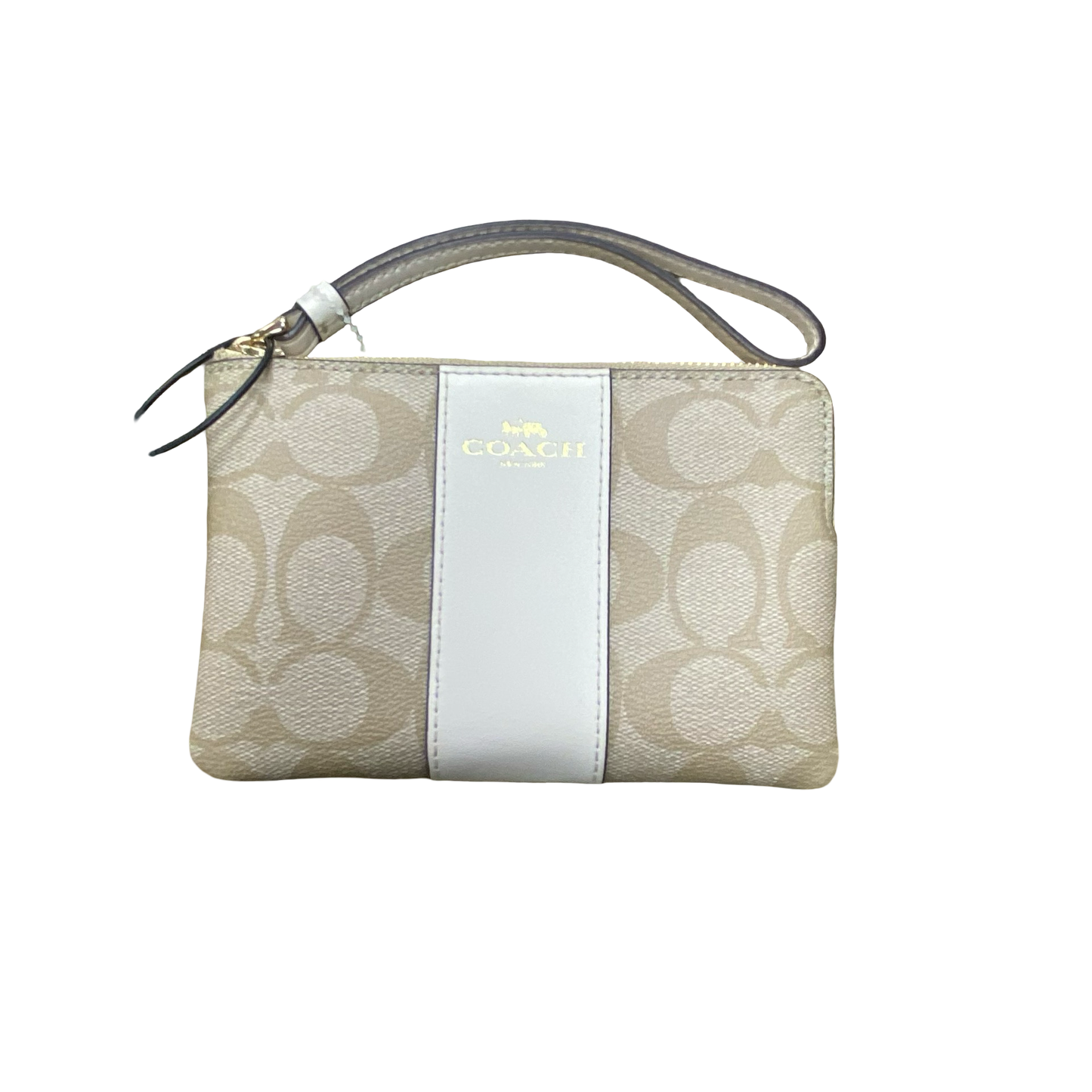 Wallet Designer By Coach In Cream, Size:Small