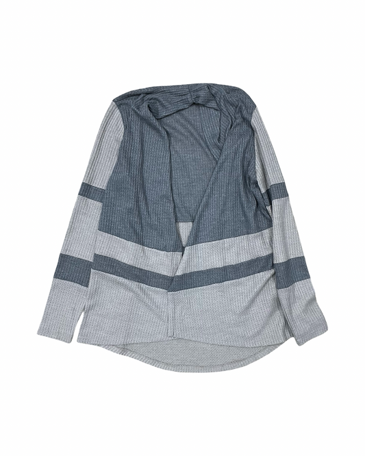 Cardigan By Maurices In Brown & Grey, Size:M