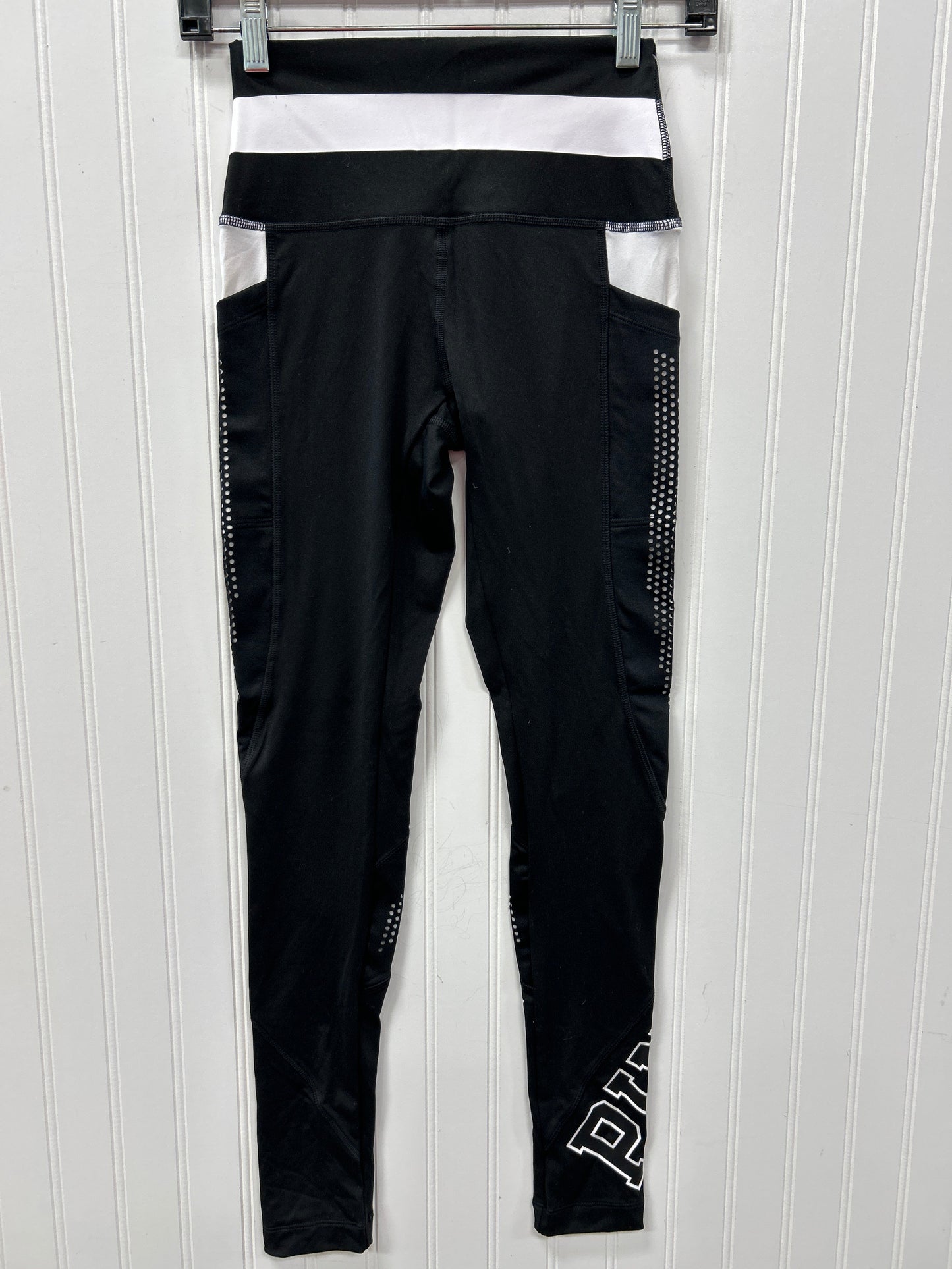 Athletic Leggings By Pink In Black, Size:Xs
