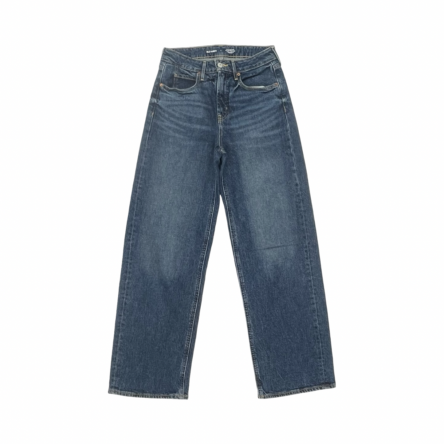 Jeans Wide Leg By Old Navy In Blue Denim, Size:2