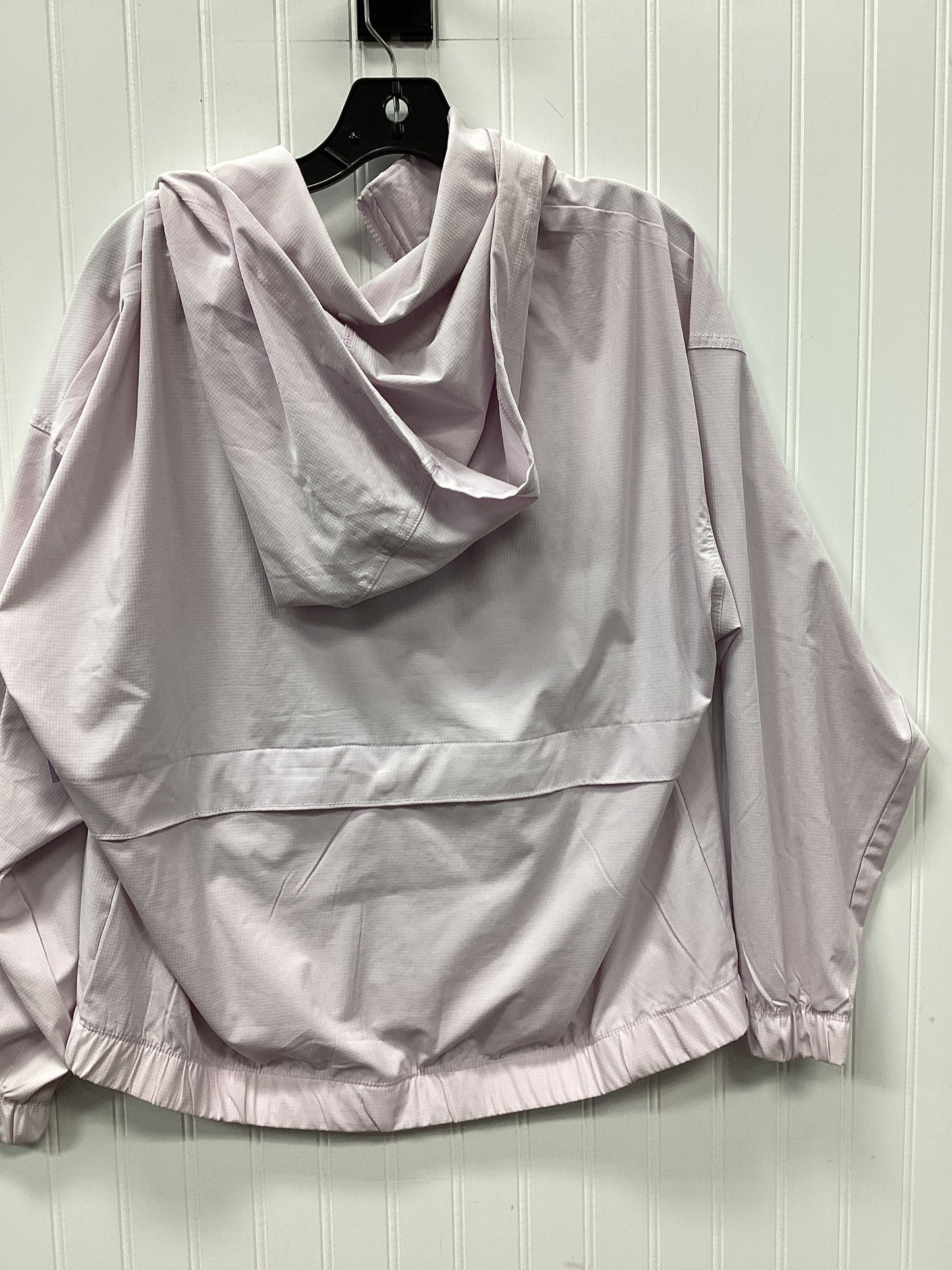 Athletic Jacket By Eddie Bauer In Pink, Size:Xl