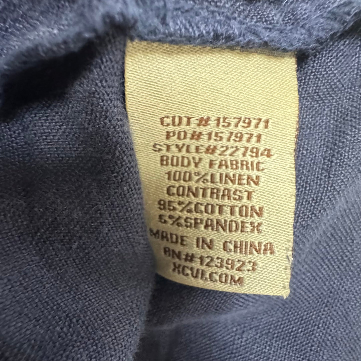 Pants Linen By Xcvi In Blue, Size: S