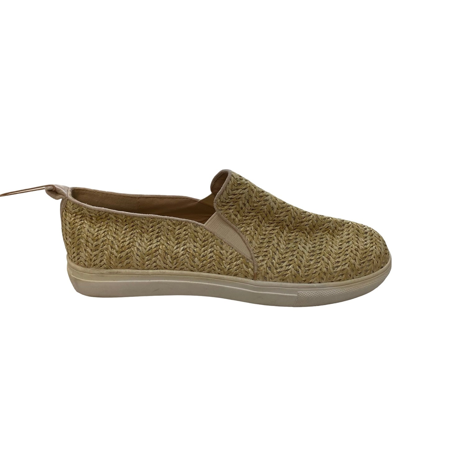 Shoes Flats By Nicole By Nicole Miller In Tan & White, Size:9