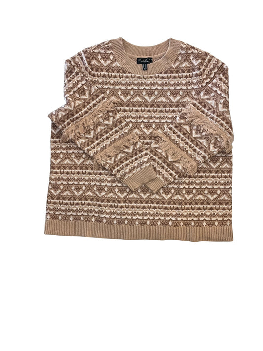 Sweater By Susan Graver In Brown, Size:2X