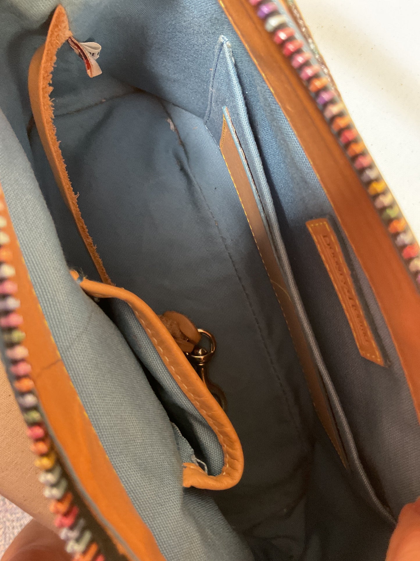 Handbag Designer By Dooney And Bourke In Multi, Size:Small