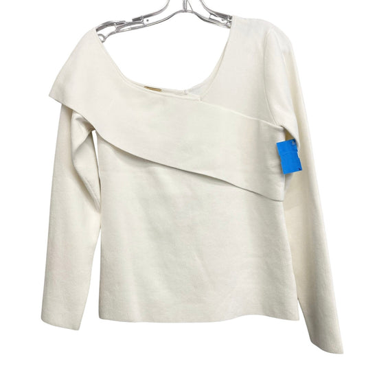 Top Ls By Elie Tahari In Cream, Size:Xl