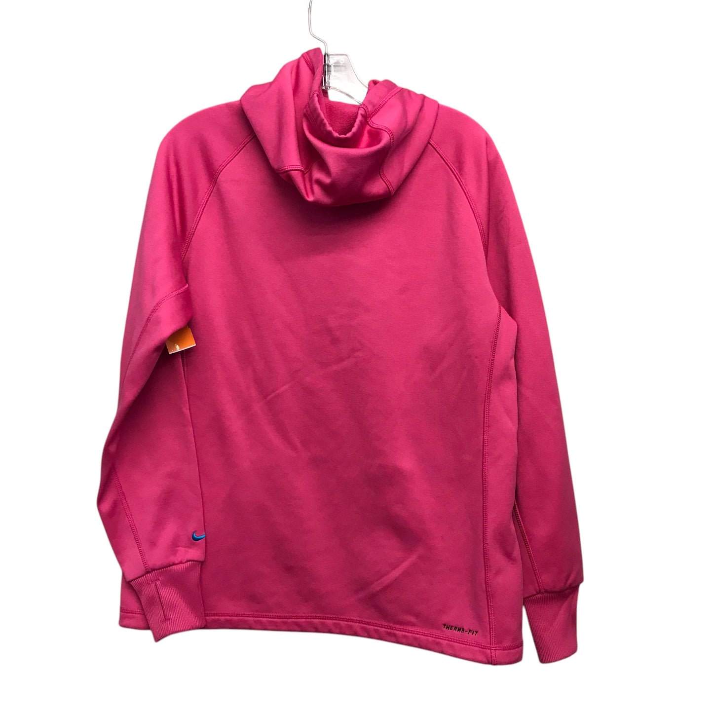 Athletic Sweatshirt Hoodie By Nike Apparel In Pink, Size:M