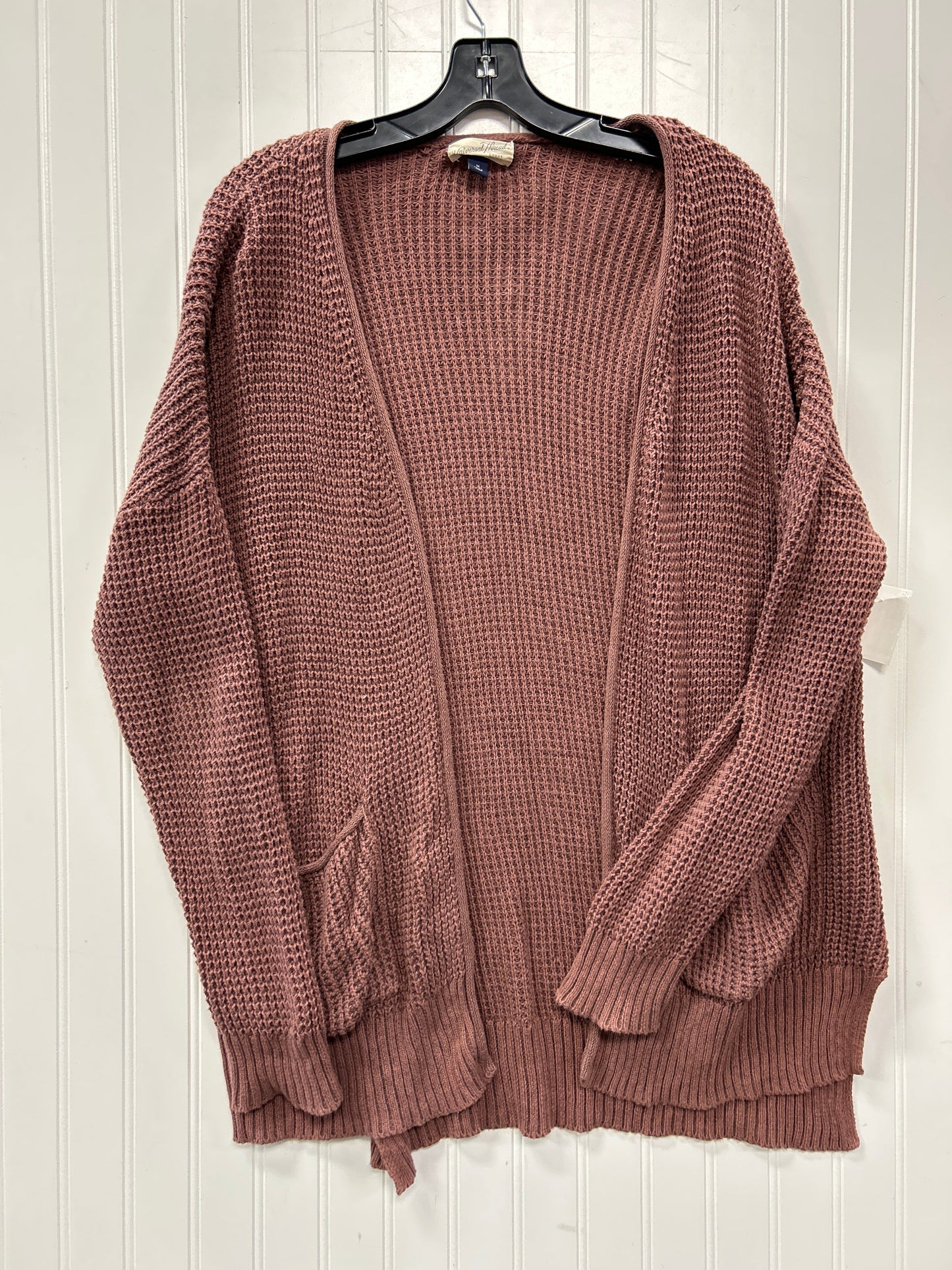 Sweater Cardigan By Universal Thread In Brown, Size:M
