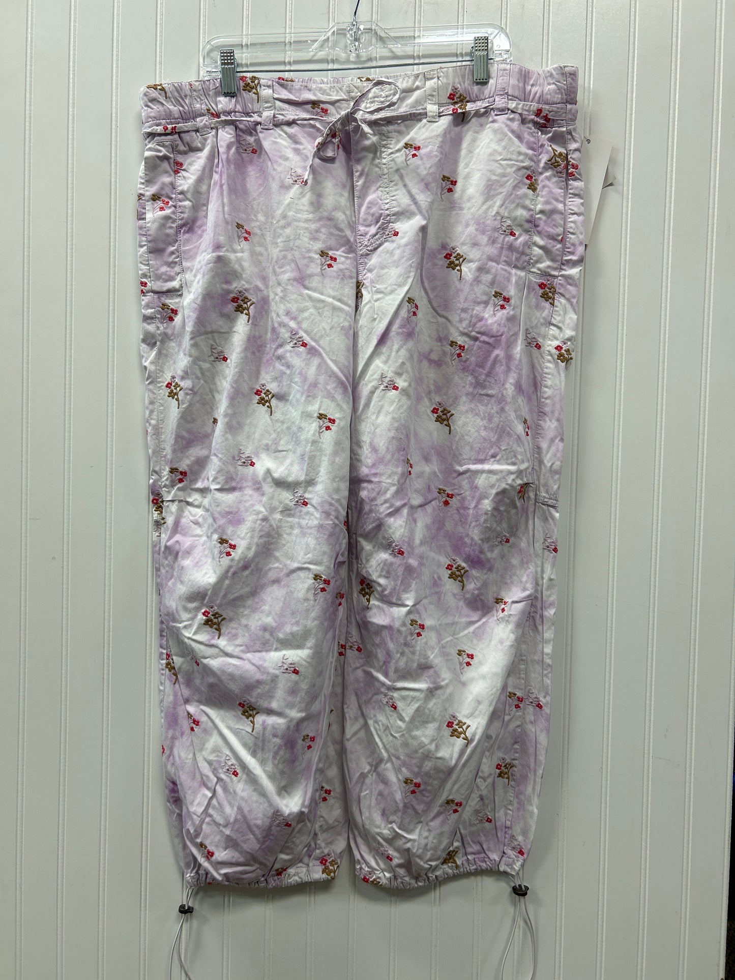Pants Joggers By Pilcro In Purple, Size:Xl