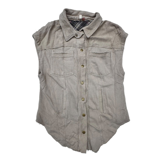 Vest Other By Pilcro In Tan, Size:S