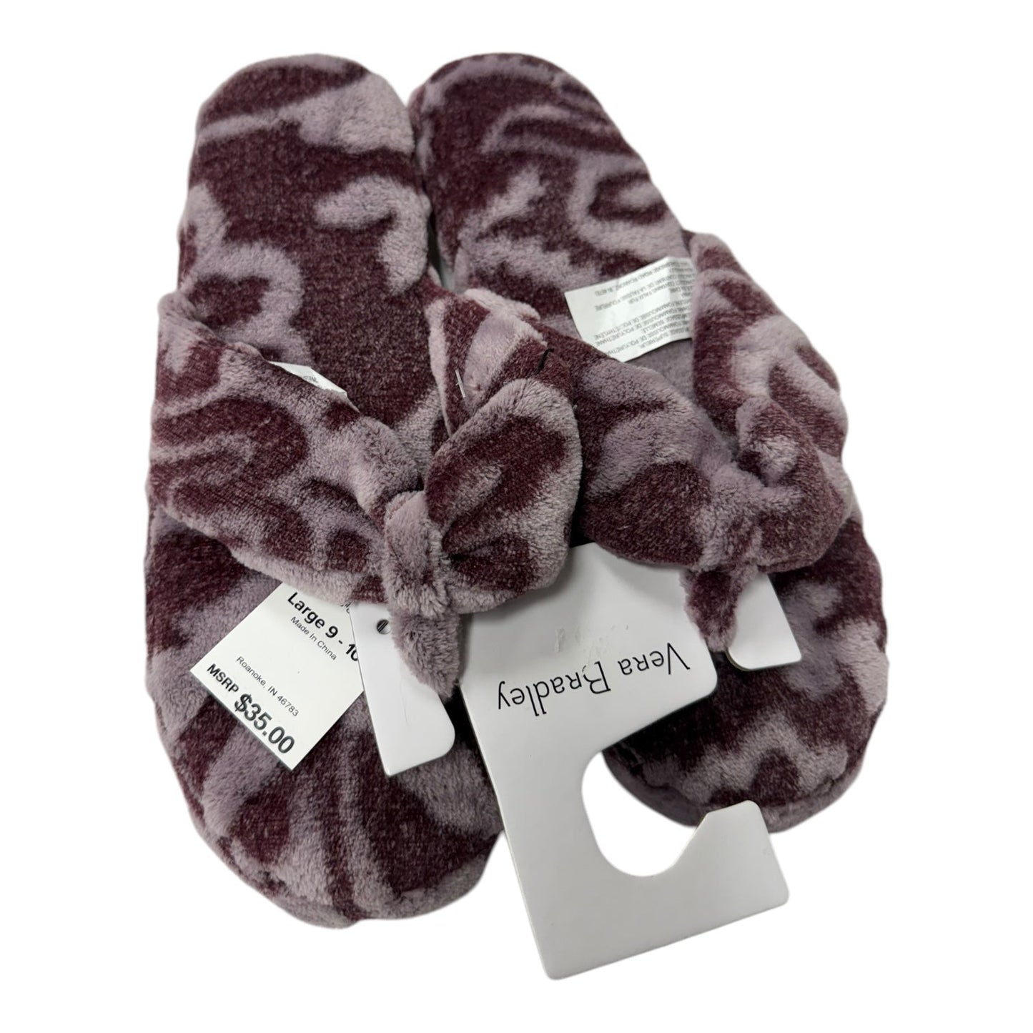 Slippers By Vera Bradley In Purple