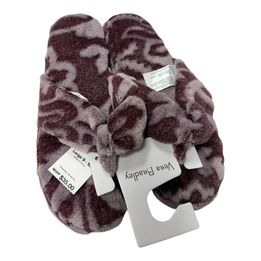 Slippers By Vera Bradley In Purple
