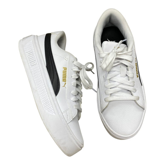 Shoes Sneakers By Puma In White, Size:6.5