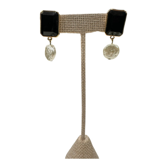 Earrings Dangle/Drop By White House Black Market In Black & Gold