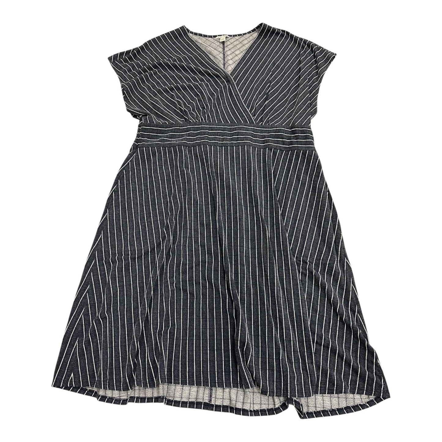 Dress Casual Midi By Cato In Striped Pattern, Size:3