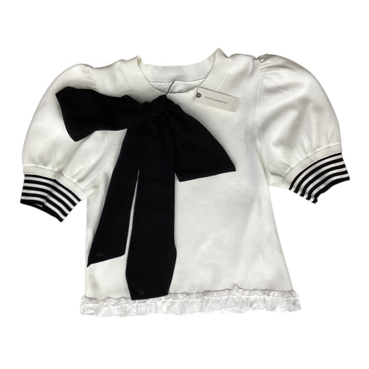 Sweater By Maeve In Black & White, Size:M