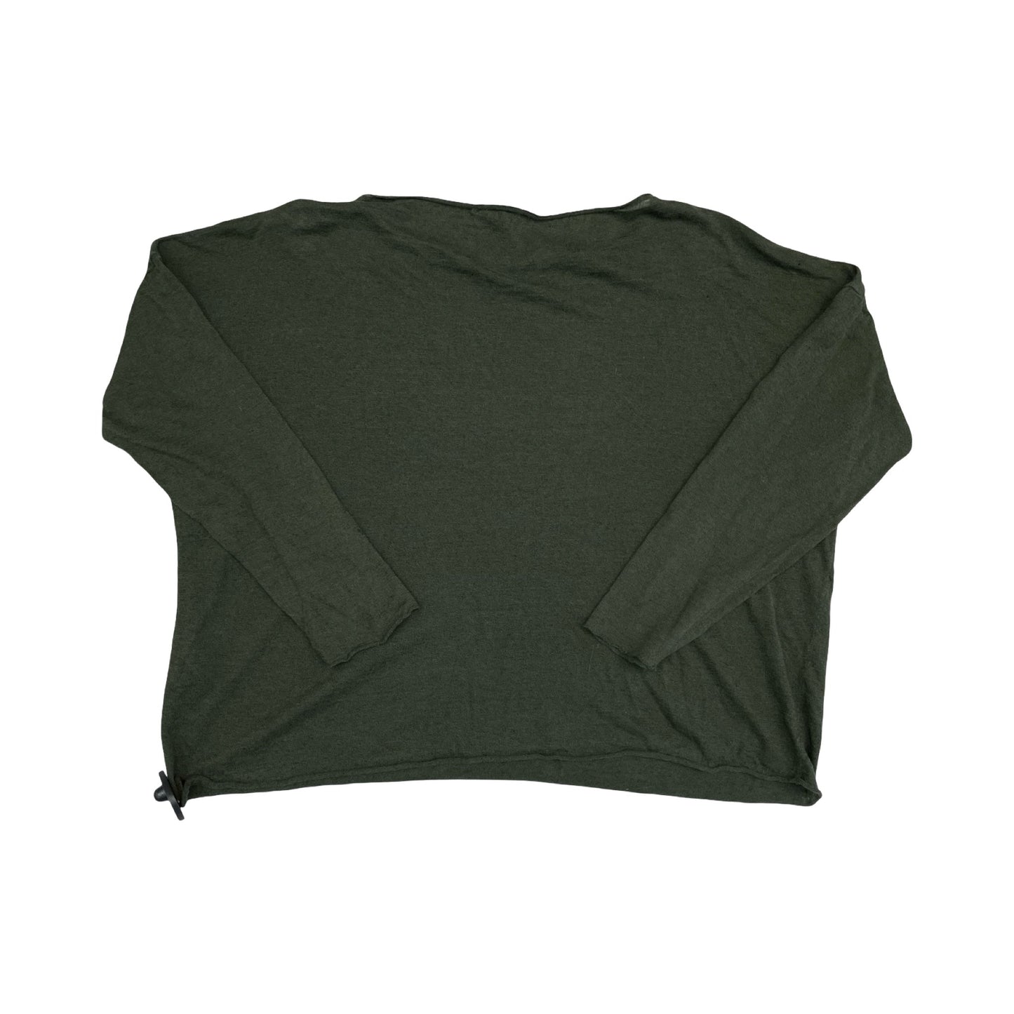 Top Ls Designer By Eileen Fisher In Green, Size:Xl