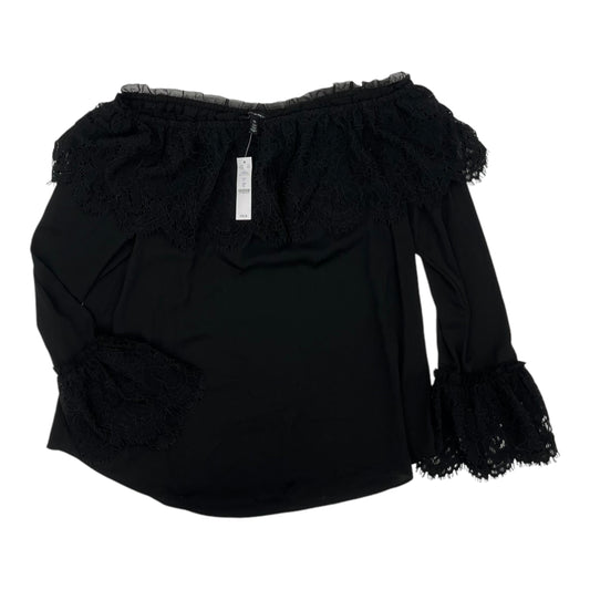 Blouse Ls By White House Black Market In Black, Size:Xl
