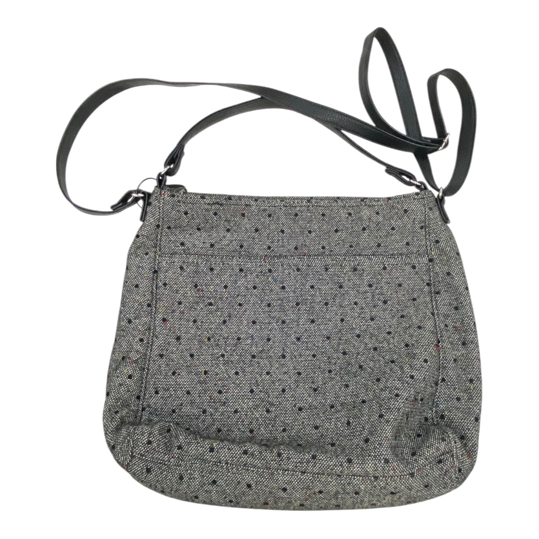 Handbag By Thirty One In Black & Grey, Size:Large