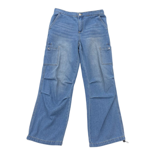 Jeans Boot Cut By Over Kleshas In Blue Denim, Size:M