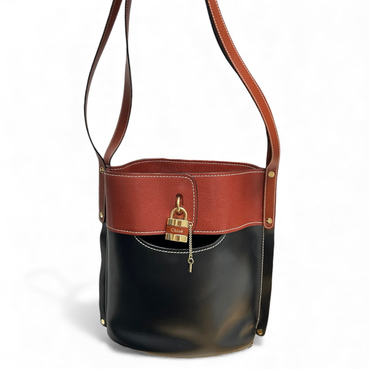 Handbag Luxury Designer By Chloe, Size: Large