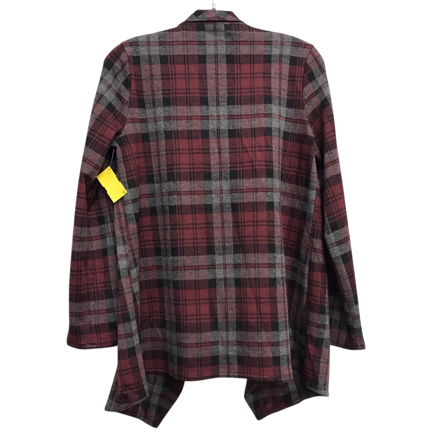 Cardigan By Bb Dakota In Plaid Pattern, Size:M