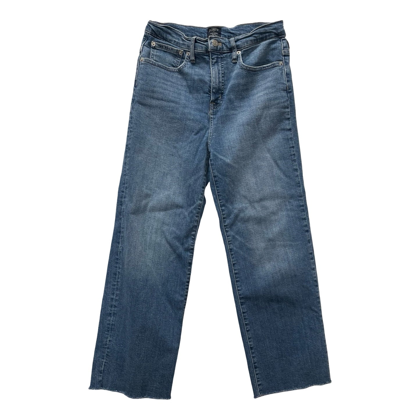 Jeans Cropped By J. Crew In Blue Denim, Size:8